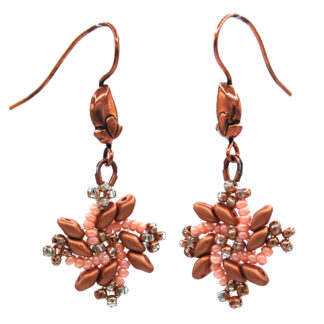 Copper Star Earring